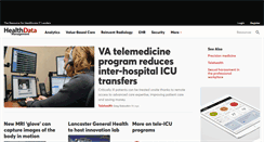 Desktop Screenshot of healthdatamanagement.com
